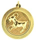 Aries, 14K Gold Charm