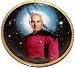 Star Trek The Next Generation Plate Captain Jean-Luc Picard