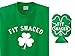 St Patrick's Day Fit Shaced Shamrock T-Shirt Coolie Bundle