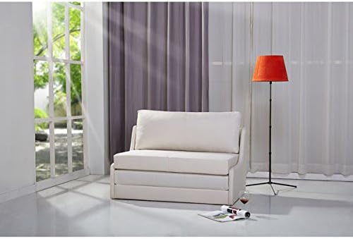 Albany Beige Convertible Loveseat Sleeper