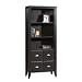 Shoal Creek Bookcase with Doors Jamocha