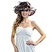 Women Satin Church Christening Derby Kentucky Wedding Formal Party Hat Ss035 (9 Colors)