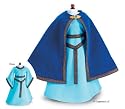 French Princess Medieval Doll Dress and Velvet Cape ~ Fits 18" American Girl Dolls, Christmas Gift