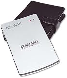 Icy Box Hard Drive Enclosure For 2.5IDE Hard Drive With USB External Connector. USB Bus Powered - Silver - Pouch Included
