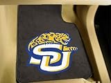 Southern University Jaguars universal fit Carpet 2 Pc Car Floor Mat (Rug)