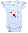 SOMEONE IN SOUTH DAKOTA LOVES ME - SOUTH DAKOTA BABY - State-series - White, Blue or Pink Onesie / Baby T-shirt