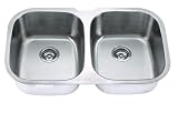 Stainless Steel Undermount Kitchen Sink - Double Bowl