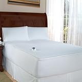 UPC 038533774631 product image for Soft Heat Two-In-One Removable Top Low-Voltage Electric Heated Twin Mattress Pad | upcitemdb.com