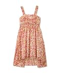 Paperdoll Girls 7-16 Hi-Lo Printed Dress