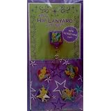 Disney Tinker Bell Hip Lanyard Trading Pin Set w/ retractable clip