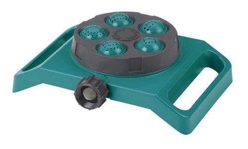 Gilmour Five Pattern Turret Sprinkler, #775, Teal