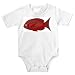 Onesie with bream, sea, red, fish