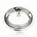 Decolav 1300-P 17-by-14-Inch Drop-in or Undermount Lavatory with Overflow, Polished Stainless