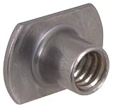 1/4-20 Thd., Steel Weld Nuts, Slab Base (100 Per Box)