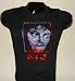 Michael Jackson Face 100% Genuine Swarovski Crystal Women's T-Shirt