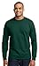Port & Company Youth Long Sleeve 100% Cotton Essential T-Shirt PC61YLS M Athletic Maroon