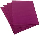 DII Purple Ribbed Placemat, Set of 4