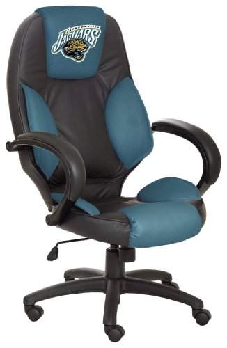 Jacksonville Jaguars Leather Office Chair
