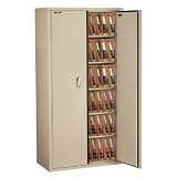 Fire King Fireproof EndTab File Cabinet Six Shelf