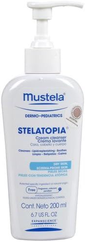 Mustela Stelatopia Cream Cleanser - 6.7 Oz