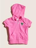 GUESS Kids Girls Short Sleeve Terry Hoodie