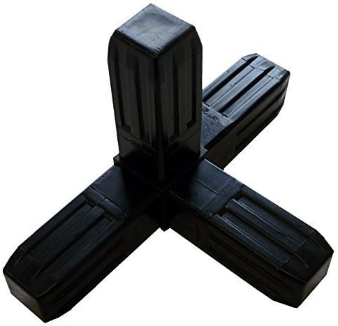 EZTube4-Way Aluminum Extrusion Steel core Composite Connector