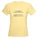 Stupidity Probability Women's Light T-Shirt