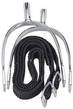 Korsteel Never Rust Pow Spurs With Straps