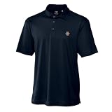 NCAA Men's Illinois Fighting Illini Navy Blue Drytec Genre Polo
