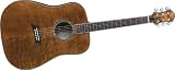 Michael Kelly Visionary Dreadnaught 45F Acoustic Guitar with Onboard Tuner, Suede