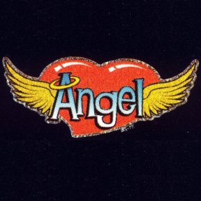 Buy Youth Sweatshirt : Angel – Heart with Wings and Halo – Trendy – Litho Glitter