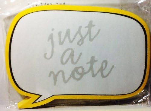 Yellow Pop ~ Mix & Match ~ Choose From a Variety of Coordinating Products ~ Journals, Notecards, Embellishments, & Shaped Notepads (Just a Note Notepad)