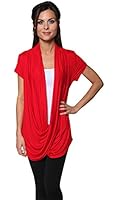 Free to Live Women's Lightweight Short Sleeve Criss Cross Pullover Nursing Top