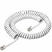 RCA TP280WN 12-Feet Handset Coil Cord, White