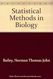 Statistical methods in biology