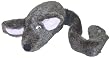 Kyjen Plush Puppies Rupert the Rat Dog  Toy, Deluxe, Colors Vary