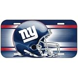 New York Giants PLASTIC License Plate