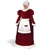 Velvet Mrs. Claus Adult Plus Costume Adult (Plus)