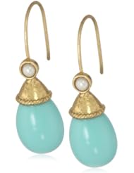 Carolee "Little Surfer Girl" Small Drop Earrings