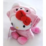 Hello Kitty Plush Raccoon 6 Inch