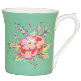 Cath Kidston Mug - Gypsy Green Royale shape