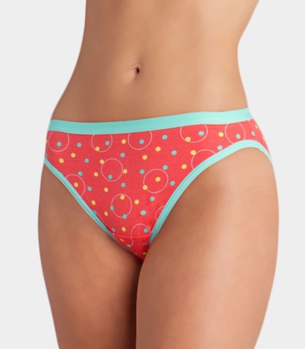 Fruit of the Loom 3pk Cotton Stretch Assorted Bikini
