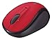 Logitech V220 Cordless Optical Mouse for Notebooks (Scarlet Red)