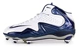 IMAGE OF Nike Men's NIKE ZOOM MERCILESS D FOOTBALL CLEATS 9.5 (WHITE/NAVY)