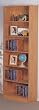 6-Shelves Bookcase - Contemporary Maple Finish