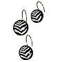 Zebra Shower Curtain Hooks
