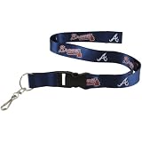 Atlanta Braves Breakaway Lanyard with Key Ring