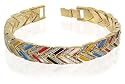 Magnetic Link Multi Color Health Bracelet 8 inches