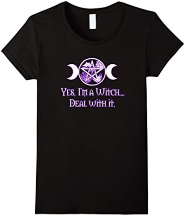 Yes, I'm a Witch T-Shirt - Female Small - Black