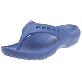 Crocs Junior Baya Summer Flip Sea Blue Flip And Thong Sandal 12066-430-133 2 UK